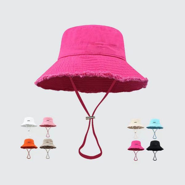 

Designer bucket hat le bob hats for men women casquette wide brim sun prevent gorras designer hat outdoor fishing beach canvas fashion accessories, Blue