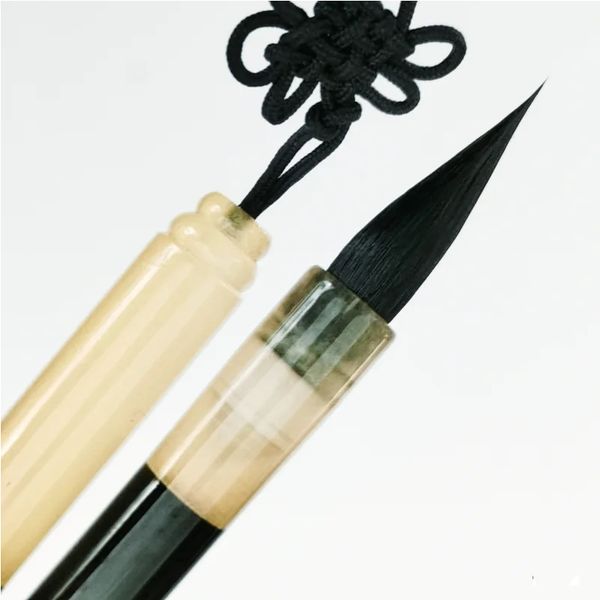

Shou Jin Ti Chinese Calligraphy Painting Brush Rabbit Hair Small Regular Script Brush Lian Pen Cursive Script Set Drawing lines