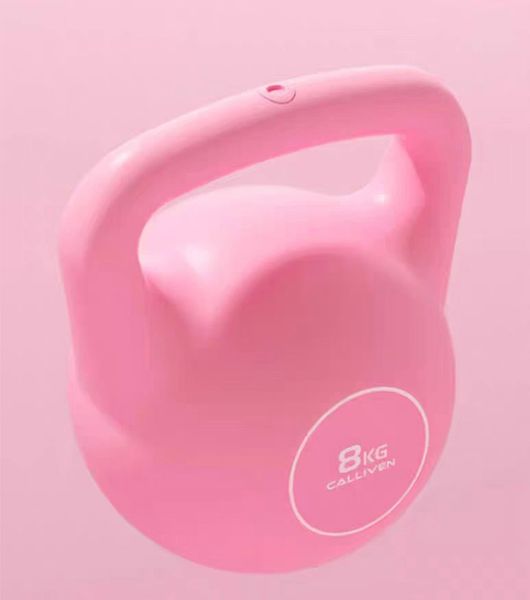 

Kettlebell equipment Kettlebell swing training kit Portable kettlebell, Pink