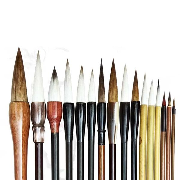 

Chinese Traditional Calligraphy Brush Pen Landscape Art Painting Brush Multiple Hair Writing Brushes Set Tinta China Caligrafia