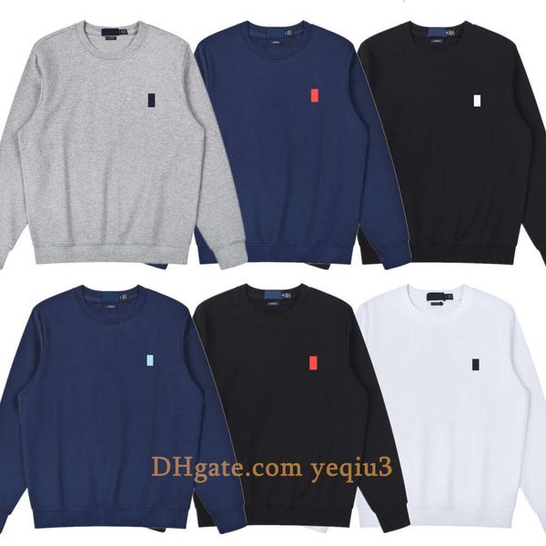 

Men hoodie polo Embroidery Small horse sweatshirts Kangaroo pocket Outerwear Round neck Hoodies autumn winter Hoodie sport Pullover Designer hoodie Streetwear, 104-navy blue+red