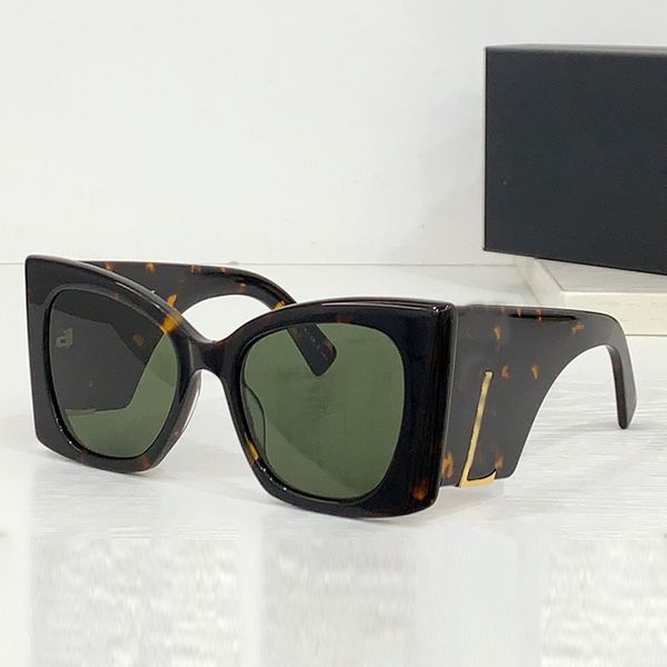 

Luxury Womens oversized butterfly shaped sunglasses M119 popular casual luxury Womens glasses UV400 retro square large frame glasses Mens sunglasses