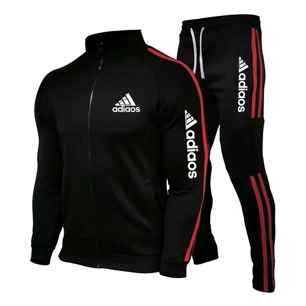 Fashion Men Tracksuit Long sleeved hoodie and trousers Trackpants Street casual sports style Running Basketball Football men and women y28