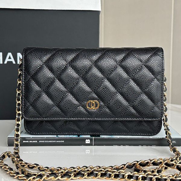 

designer bag crossbody bags women bags flap purses designer woman handbag black gold chain luxury shoulder cross body bag purse mini wallet, #-16