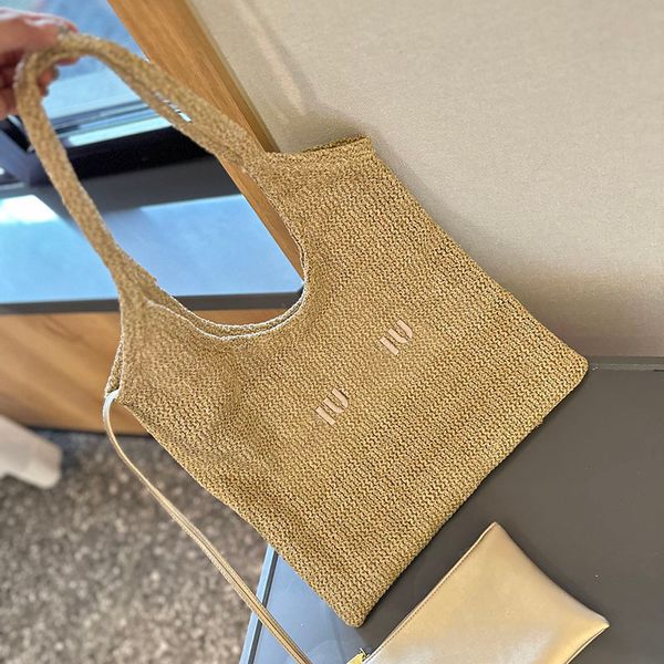

Designer bags Women luxurys Weaving bag Tote Shoulder bag Armpit bag Hobo Crossbody Bags Handbags Beach bags Shopping bags Messenger Fortune bag 33m, Khaki
