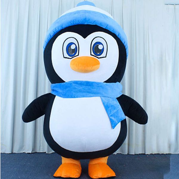 

2.6M mascot Gait Iatable Costume Blowing Up Mascot Performance Props Full Body Farm penguin Costumes Best quality s, Brown