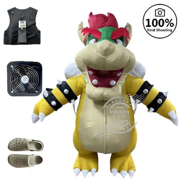 

mascot Monster Turtle Iatable Costume Green People Mascot Cartoon Halloween Advertising Street Activity Clothing Best quality, Yellow