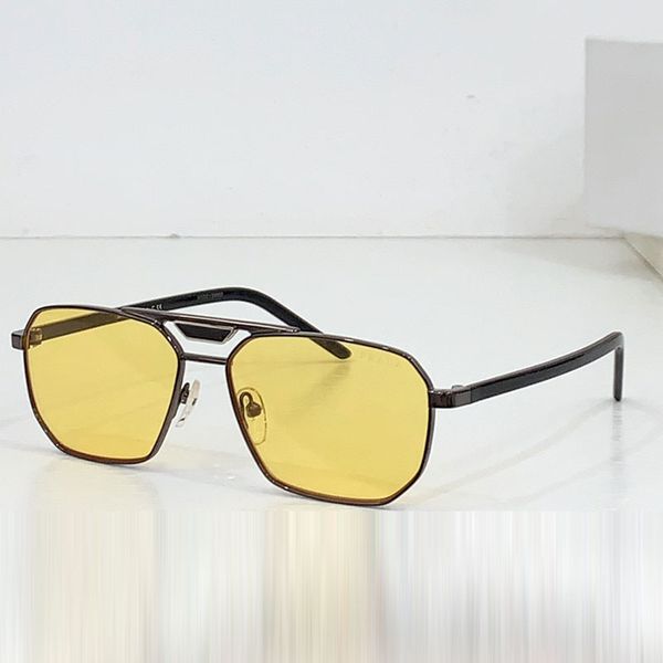 

Mens Womens Square Sunglasses SPR58 Mens Casual Style Metal Frame Sunglasses 100% UV Protection Womens Fashion Outdoor Vacation Shooting Sunglasses Top Quality