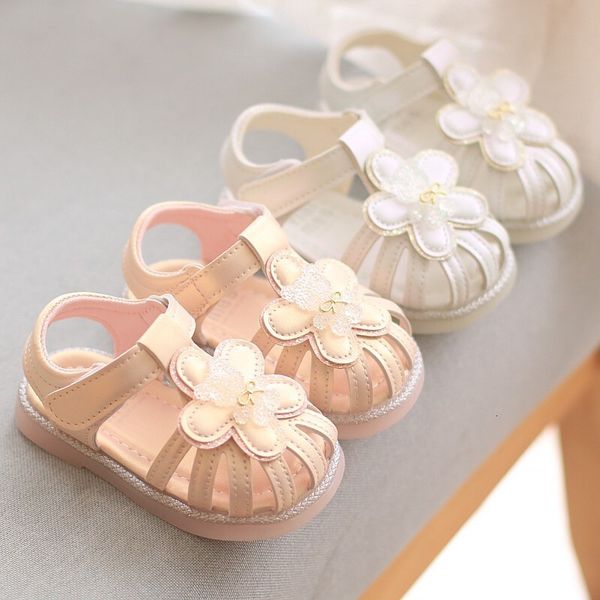 

Toddler Girls' Summer Sandals: Stylish Soft Sole Princess Shoes for 0-2 Years, Black