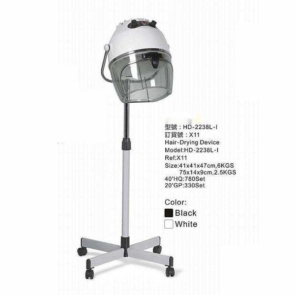 

Five feet universal rapid heating out of the and add water constantly mist thick steam salon hair care oil treatment hine, Black