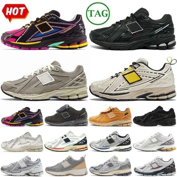 

NEW 9060 1906R Casual 1906 Neon Nights Men Women Running Shoes OG Originals Designer Cordura Olive Sier Metallic Blue Taines Sports, Black