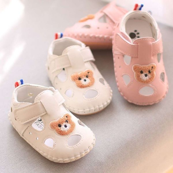 

2024 Summer Breathable Sandals Toddlers - Soft Sole Non-Slip First Walker Shoes for Boys and Girls, Black