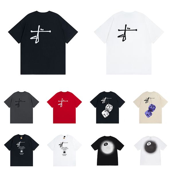 

Mens T Shirts Fashion Round Neck Black and White T-shirt Womens Designers For Man s Summer Tops Short sleeve 2024, Yellow