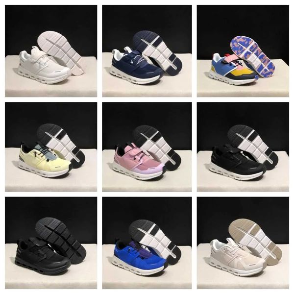 

Athletic Original Running Shoes Kids Boy Girl Anti Slip Walking Breathable Runner Shoe Outdoor Cloud Sport Comfortable Casual Sneakers On, Pink