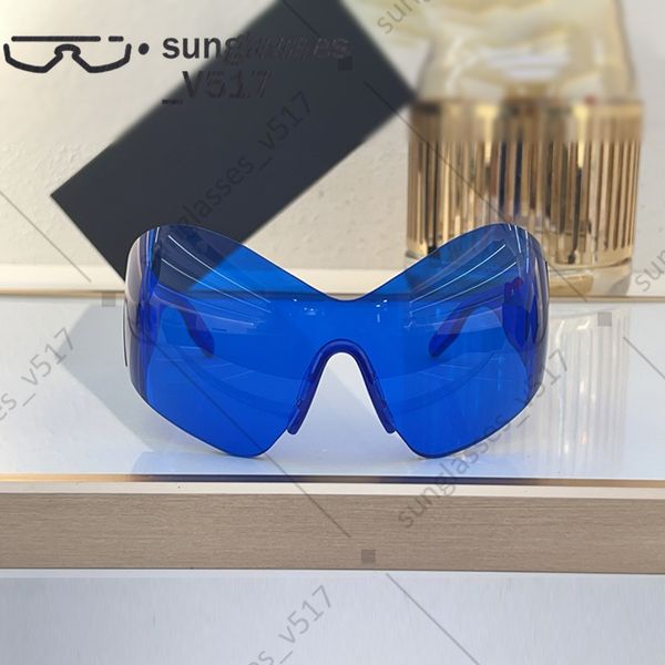 

Oversized sunglasses designer sunglasses women sunglasses men One piece Sunglasses Fashion trend Euro american exaggeration avant garde daring shades UV400