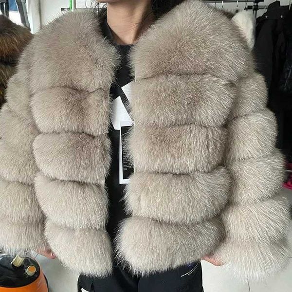 

Women' Fur Faux Artificial fur coat for womens winter long raccoon jacket thick top fluffy synthetic H240705, Sky blue.