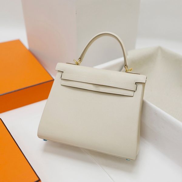 

10A mirror quality Designer hand made Crossbody bags handbag 25cm Calfskin Shoulder bag, Brown