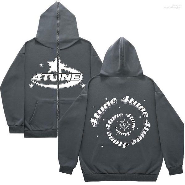

4 tune hoodie letter 4 tune star mens hoodies sweatshirts jacket designer hoodey girl boy thicken zipper jacket top coat women funny reflective strip Y2k hoodies, Colour4