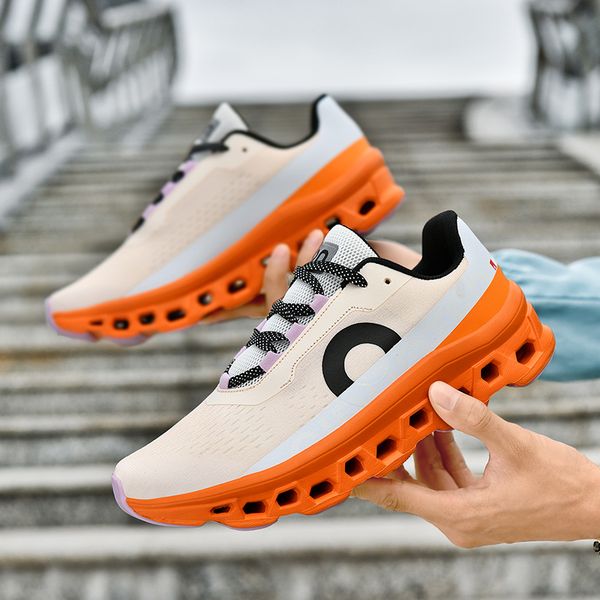 

Lowest prices The internet Cloudmonster Mens womens Tennis Shoe Clouds Pink And White Cloudsurfer Running Shoes Casual shoes men women outdoor sports trainers ABD4, Clouds 918-5