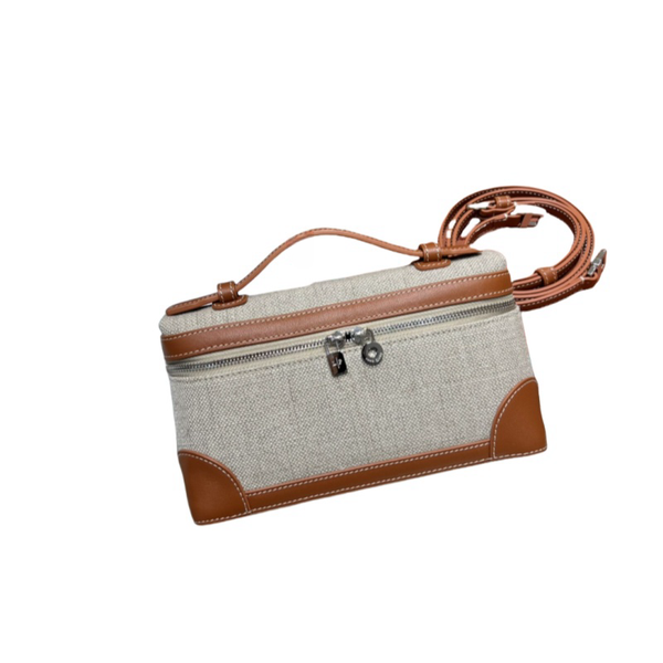 

19LP box bag cosmetic bag handbag messenger bag shoulder bag celebrity style bag Simple elegant beautiful and popular tote bag bag bags Designer luxurious, Lp14