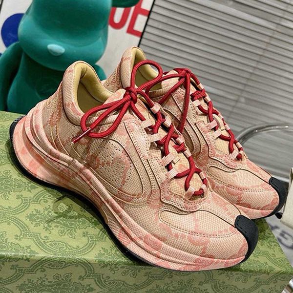 

Brand Designer Women Sports Shoes Breathable Printed Leather Upper Luxury Mens Sneakers Womens Outdoor Running Shoes Daily Wear Casual Shoes top quality, #1
