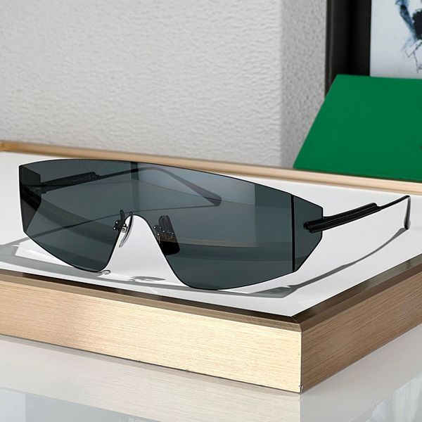

Hot luxury Mens designer sunglasses 1299S Mens sunglasses Womens sunglasses one-piece glasses fashionable and cool large polarized light glasses UV400 protection