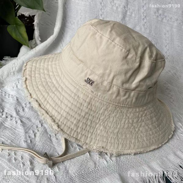 

Fashion summer Casquet Bob wide-brimmed hat designer bucket Hat for womens wear hat Mix hat designer fashion fishermans hat, White