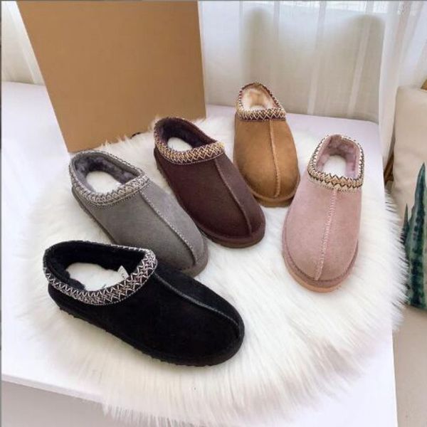 

Tasman slippers designer australia boots classic women Tazz ultra mini boot australie winter Cowskin snow boot Chestnut mustard seeds ankle mens fuzzy slippers 54, With logo no box image color