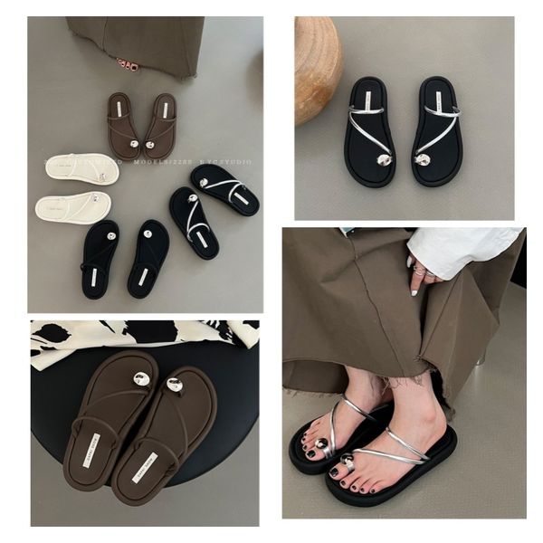 

Woman Sandals flip flops for women High quality Stylish Slipper Fashion Classics Sandal Flat shoes Slide Eu 35-39, Black