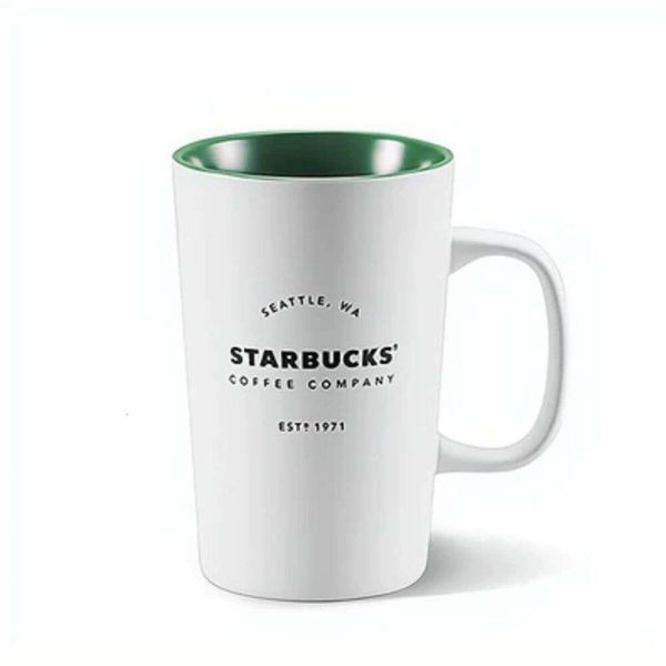 

Classic Inheritance Mug men Office Breakfast American Coffee Cup Gift Valentine's Day women High quality party games holiday, Green