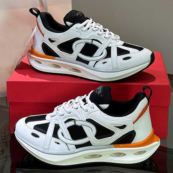 

Designer VLogo Easyjog Sports Shoes 24ss Summer Men Sneakers Breathable Mesh Calf Leather Upper Ultra Light Rubber Sole Brand Mens Hiking Casual Shoes Top Quality, #2