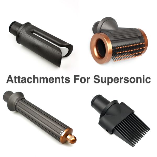 

2024 new dryer Smooth Flyaway Accessories Attachment Hair Dryer Nozzle For women, Silver