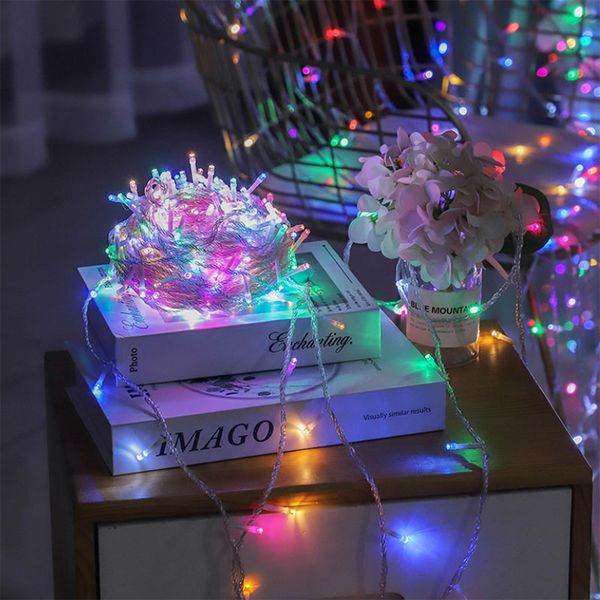 

LED colored lights 24v low voltage light string wholesale outdoor waterproof tree light string Christmas holiday decorative lights