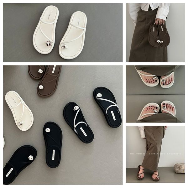 

Luxury designer slipper for women slides sandal summer sandles shoes kitten chunky heel classic brand beach casual woman slippers sliders beach sandals 35-39, Gold