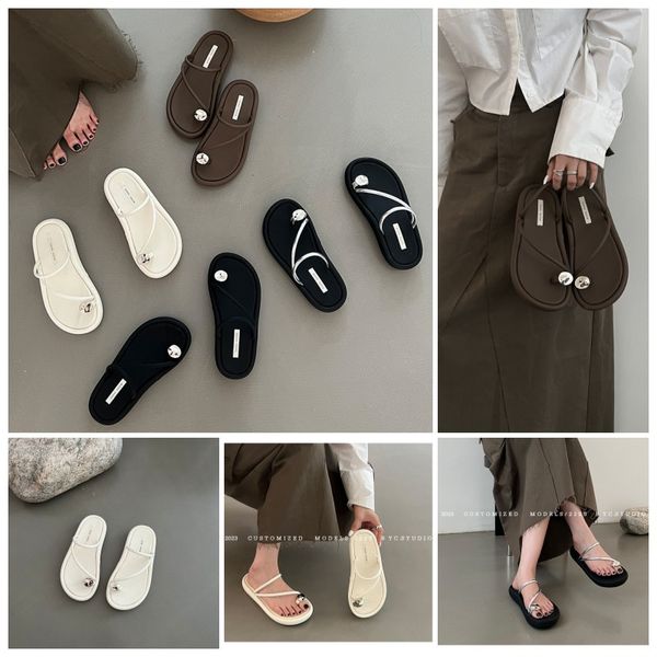 

Designers Pool Pillow Mules Women Sandals Sunset Flat Comfort Mules Padded Front Strap Slippers Fashionable Easy-to-wear Style Slides, Red