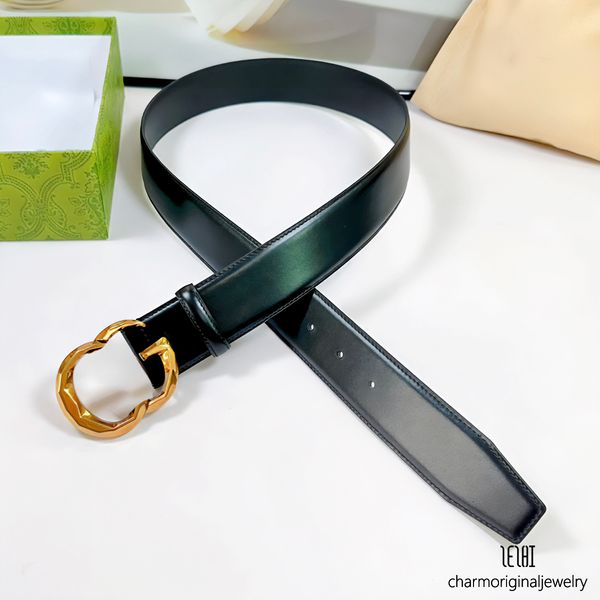 

belt man designer belt for woman fashion belt luxury classic belts women letter smooth buckle waistband width 4cm top quality ceinture luxe ceinture cintura uomo, Gold