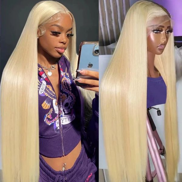 

hair baby 13x6 HD Frontal Wig Transparent 613 Blonde Lace Frontal Wigs 13x4 Bonde Straight Glueless Lace Front Wig Human Hair s, Ombre color