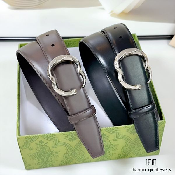 

designer belt for women designer fashion belt men designers leather waistband black brown cowhide belts women classic casual ceinture luxe ceinture cintura uomo, Silver