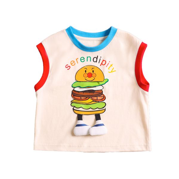 

Boys and girls summer new customized explosion net red short-sleeved t shirt suit brother and sister outfit weekly dress two-piece set, Mixed color
