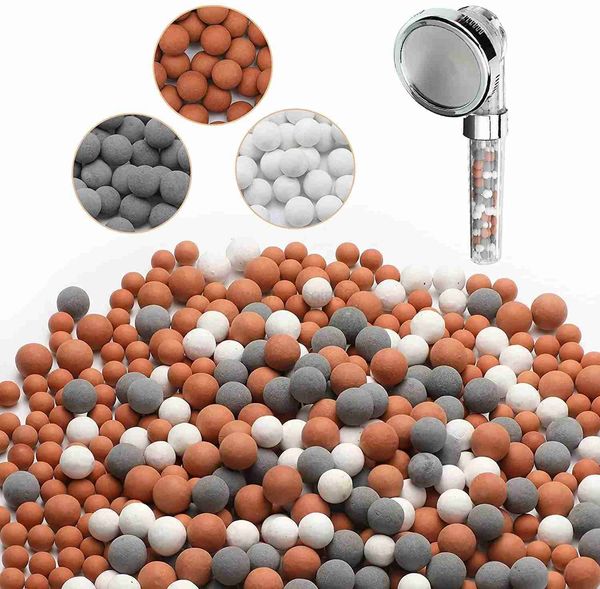 

Shower Head Replacement Beads Filter Energy Anion Mineralized Negative Ions Ceramic Balls Water Purification Stones for ShowerCL240710