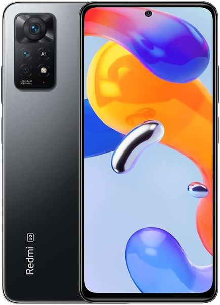 

Xiaomi Redmi Note 11 Pro 5G + 4G Volte 128GB + 6GB Factory Unlocked 6.67" 108MP Camera Night Mode (Not Verizon Sprint Boost Cricket Metro At&T) + (w/Fast Car, Black