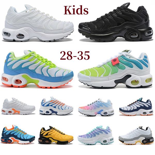

2024 kids Shoes Designer Baby Athletic Children Outdoor Sneaker Triple White Black Gold Red Laser Blue Toddler girls boys kid Child trainer Sports EUR 28-35, Multi-color