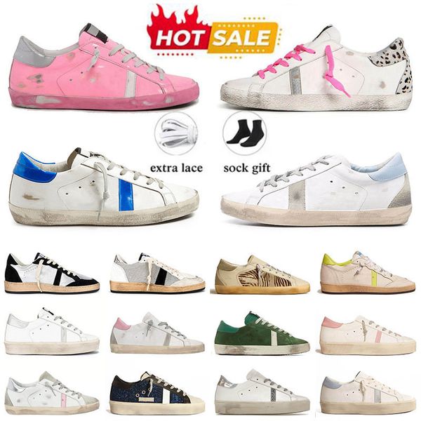 

woman designer sneakers Casual shoes women old dirty glitter sparkle top leather loafers platform mens Luxury trainers, #12 black sliver