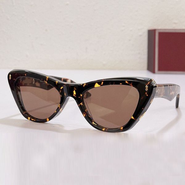 

Ladies Retro Cat Eye Sunglasses KELLY Designer Acetate Fiber Frame Sunglasses UV400 Protective Womens Outdoor Travel Vacation Sunglasses Top Quality