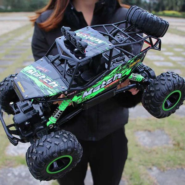 4WD RC Cars Updated Version 2.4G Radio Control Toys Buggy 2021 High speed Trucks Off-Road for ChildrenM0715