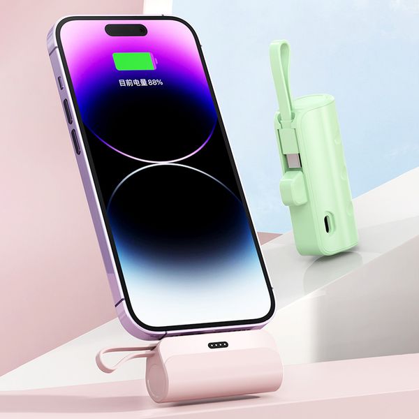 

Power Mini Bank 5000mAh Portable Charger Mobile Phone Spare External Battery Backup Wireless PoverBank For iPhone Samsung Huawei Pover i