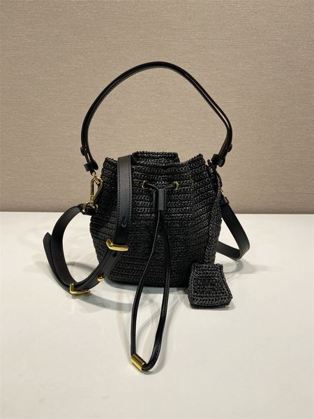 

Designer Bag Tote Large Hop Shoulder Bags Intrecciato Woven Calfskin Leather Internal Zippered Pocket Flap Closure Secured Luxury Brand.B40, Black