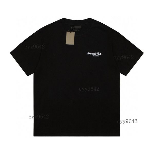 Men's Plus Tees & Polos Round neck embroidered and printed polar style summer wear with street pure cotton 2rf4