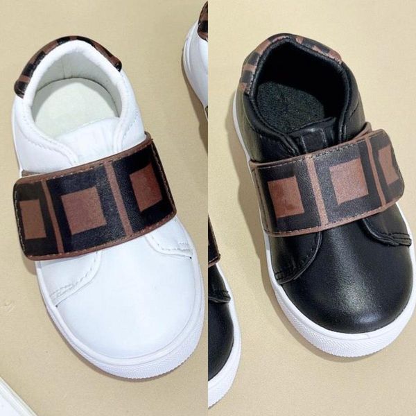 

Designer Kids Casual shoes Sneakers Flat Sandals Summer Children Fashion Soft Slippers Baby Girls Boys Genuine Leather Shoes Toddlers Brand Slides, White