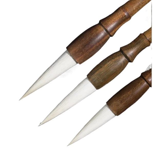 

Soft Woolen Hair Painting Brush Official Script Running Script Weasel Hair Brush Set Chinese Painting Landscape Brush Beginners
